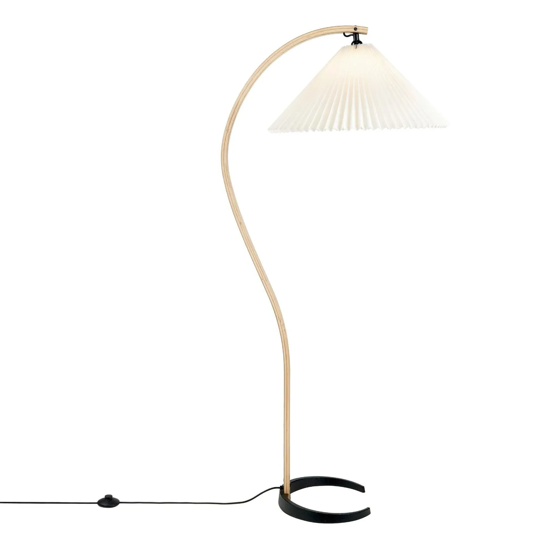 Timberline Floor Lamp - Linen, Steel image