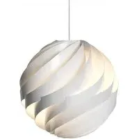 Turbo 62cm Pendant Light - White, Aluminium