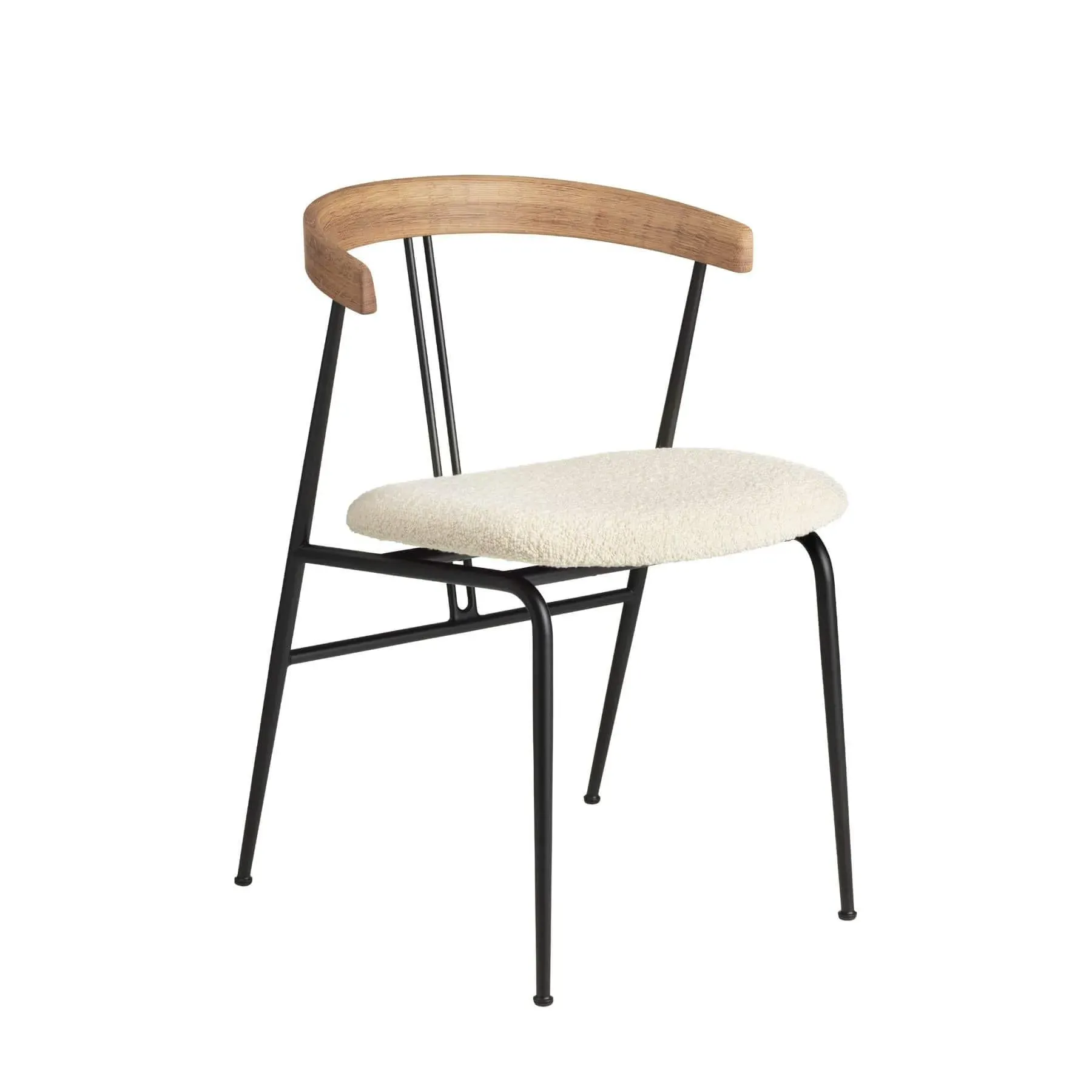 Upholstered Dining Chair - Karakorum, Oak image