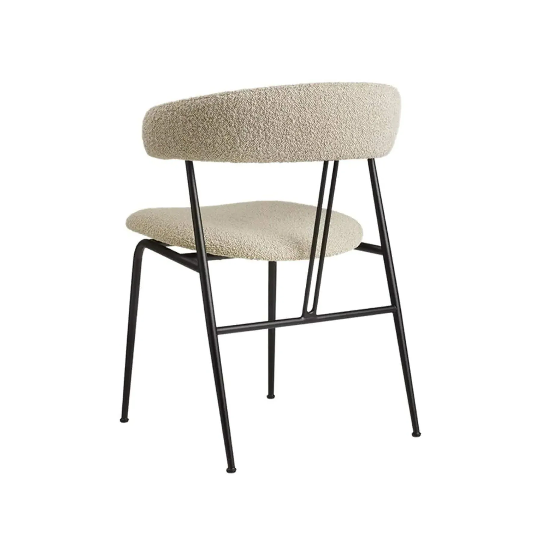 Upholstered Dining Chair - Karakorum, Steel