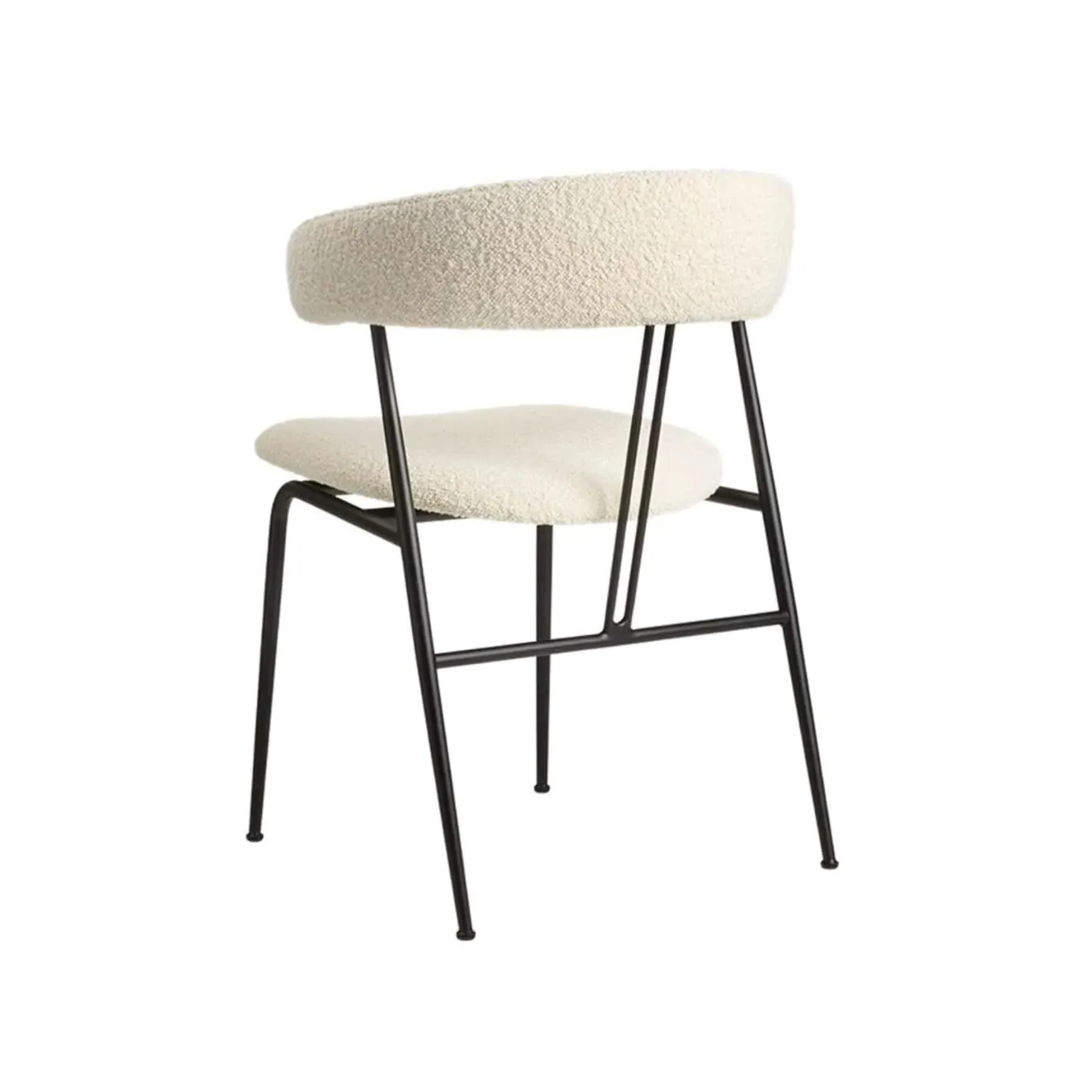 Upholstered Dining Chair - Karakorum, Steel