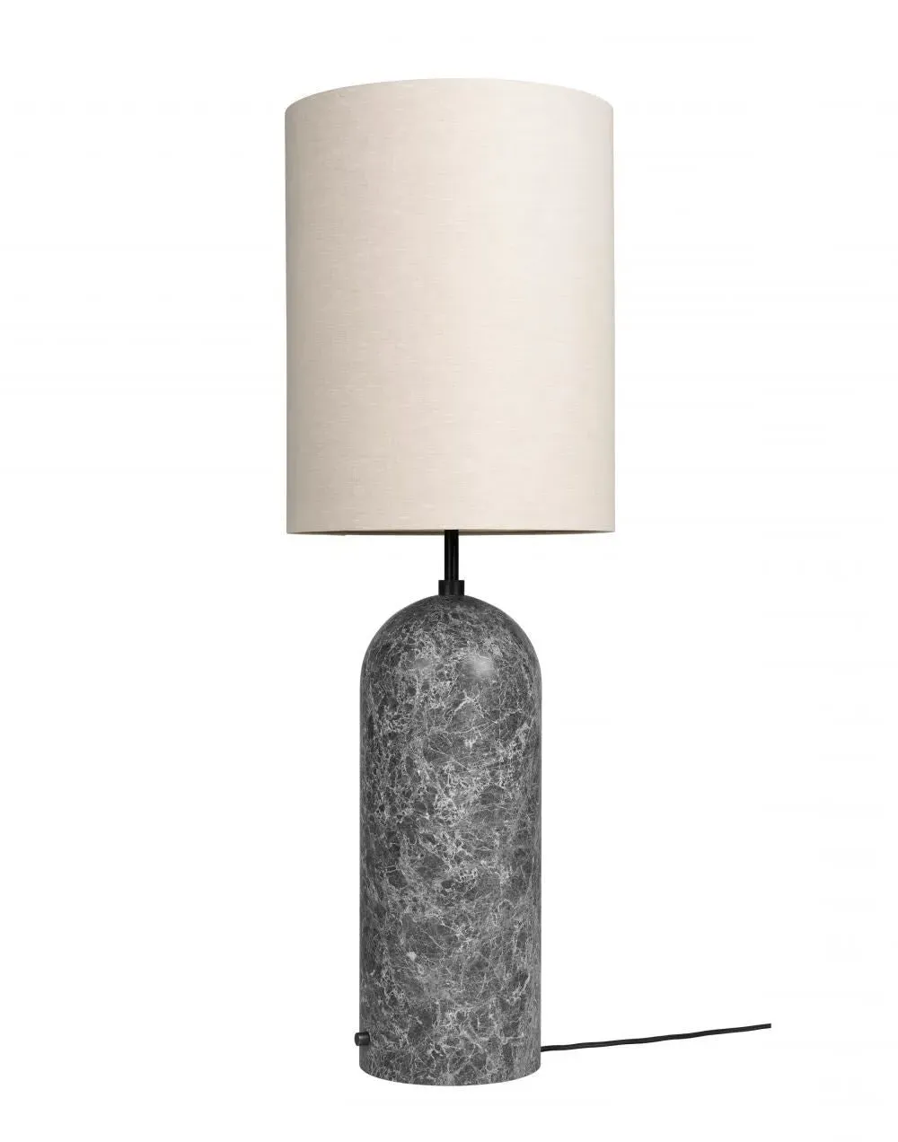 XL Floor Lamp Short Shade - Canvas, Marble