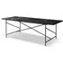 Handvark Rectangular Dining Table 230 - Black, Marble