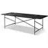 Handvark Rectangular Dining Table 230 - Black, Marble