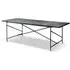 Handvark Rectangular Dining Table 230 - Grey, Marble