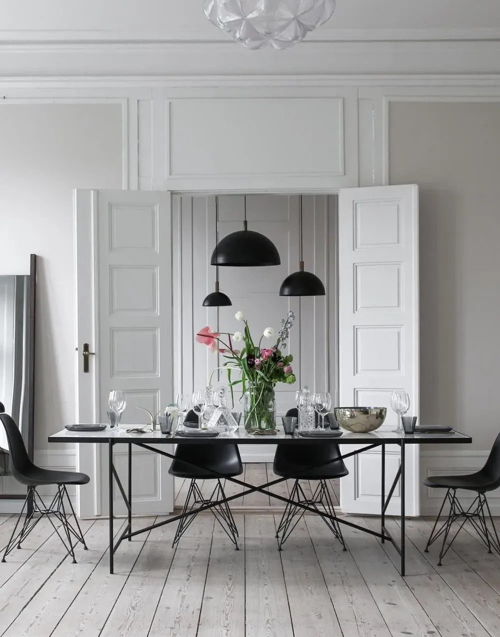 Handvark Rectangular Dining Table 230 - Grey, Marble