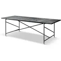 Handvark Rectangular Dining Table 230 - Grey, Marble