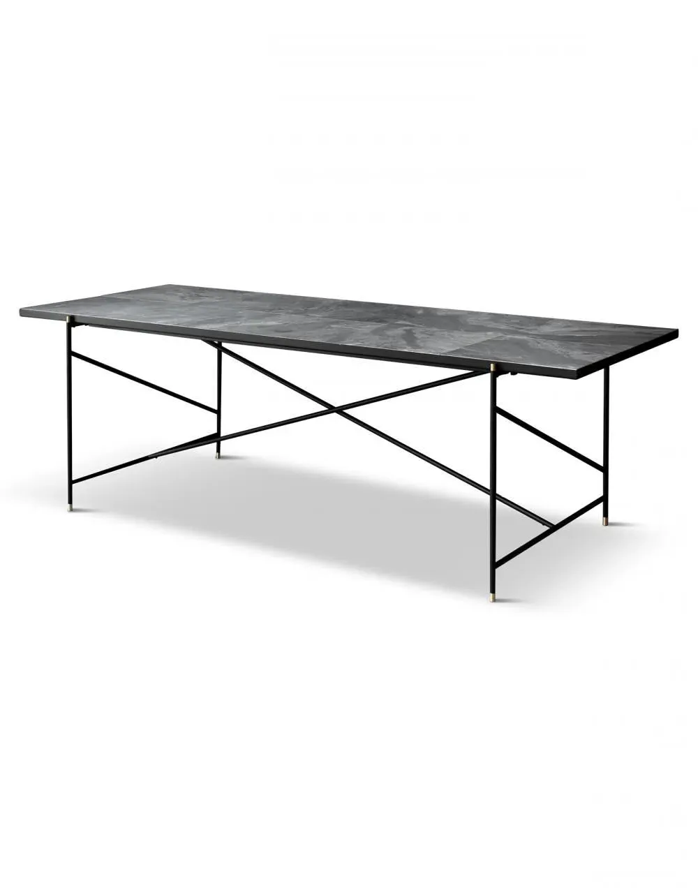 Handvark Rectangular Dining Table 230 - Grey, Marble