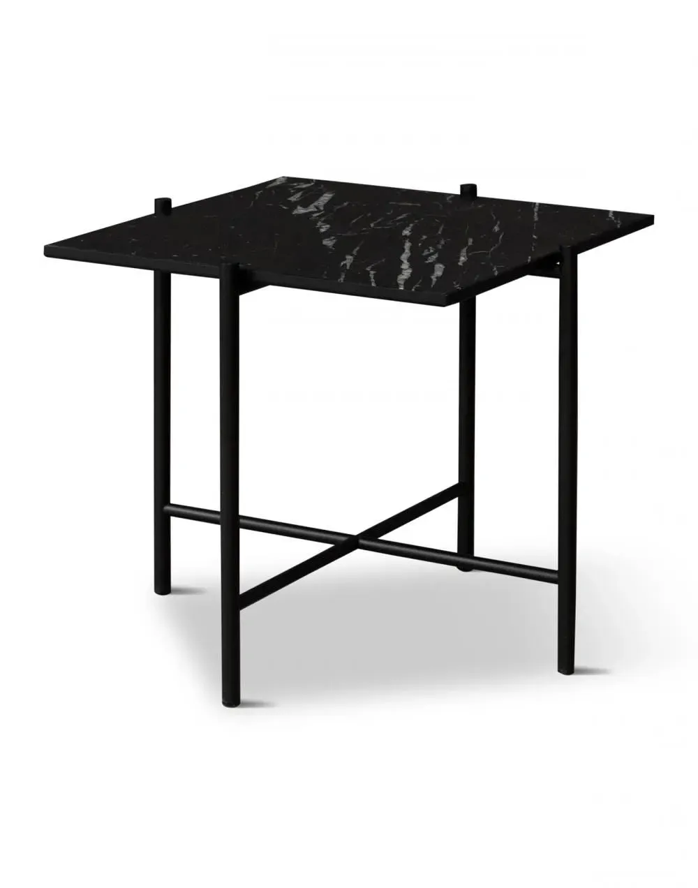 Side Table - Black, Marble image