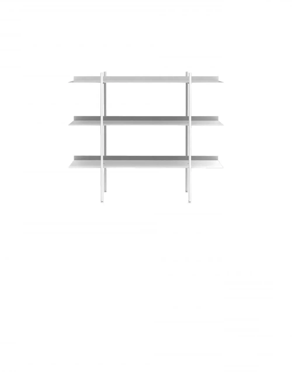 Small Phantom Shelving System - White image
