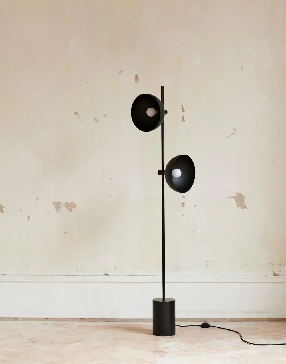 Studio Floor Lamp - Black, Brass