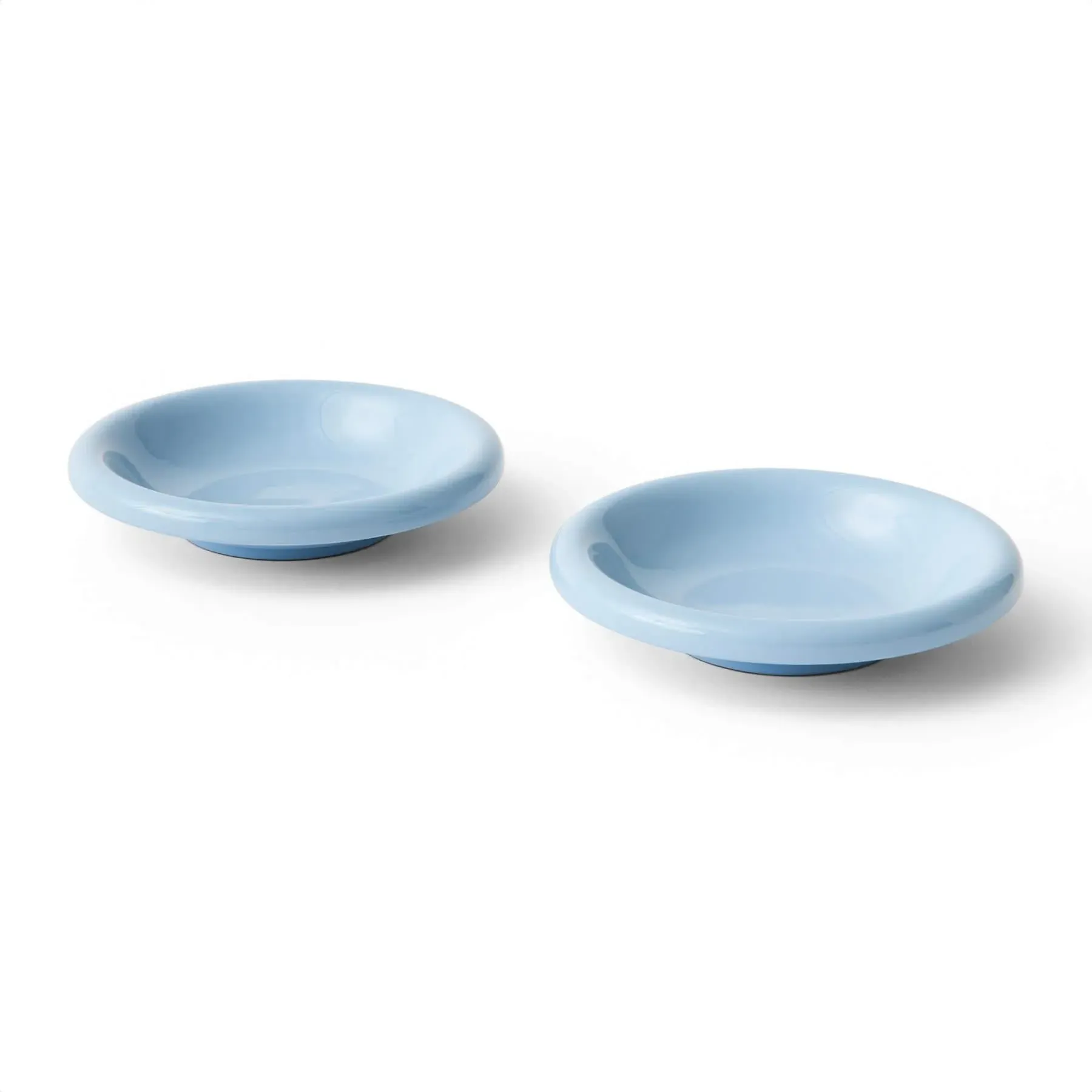 2-Piece Bowl Set - Light Blue, Terracotta