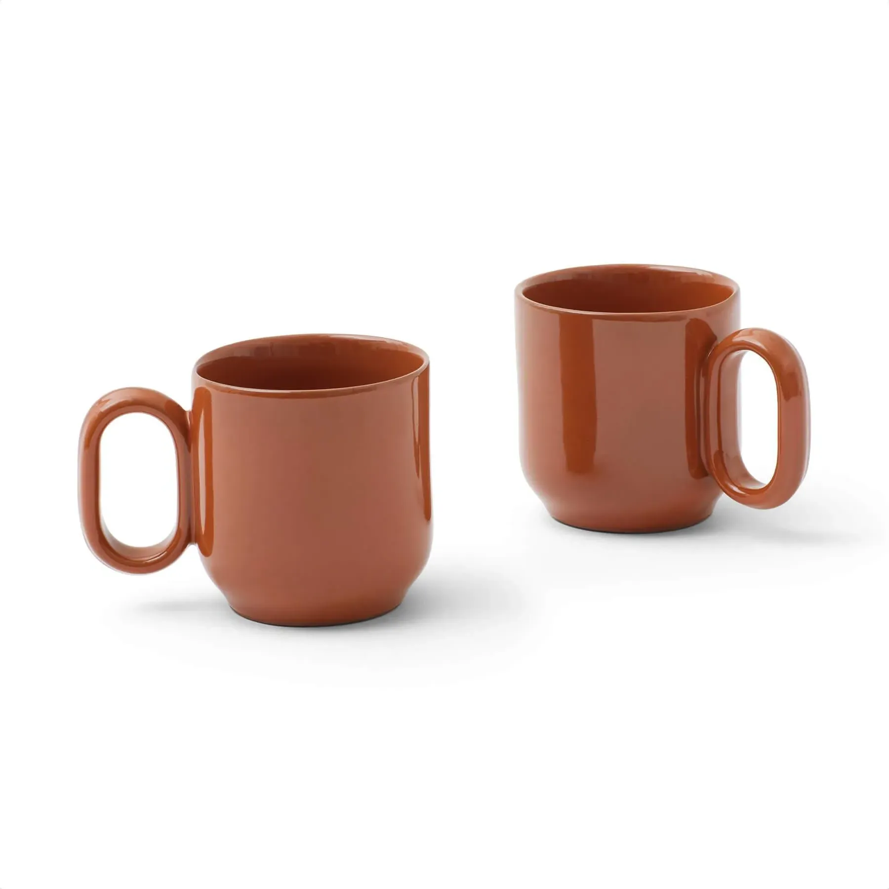 2-Piece Cup Set - Natural, Terracotta