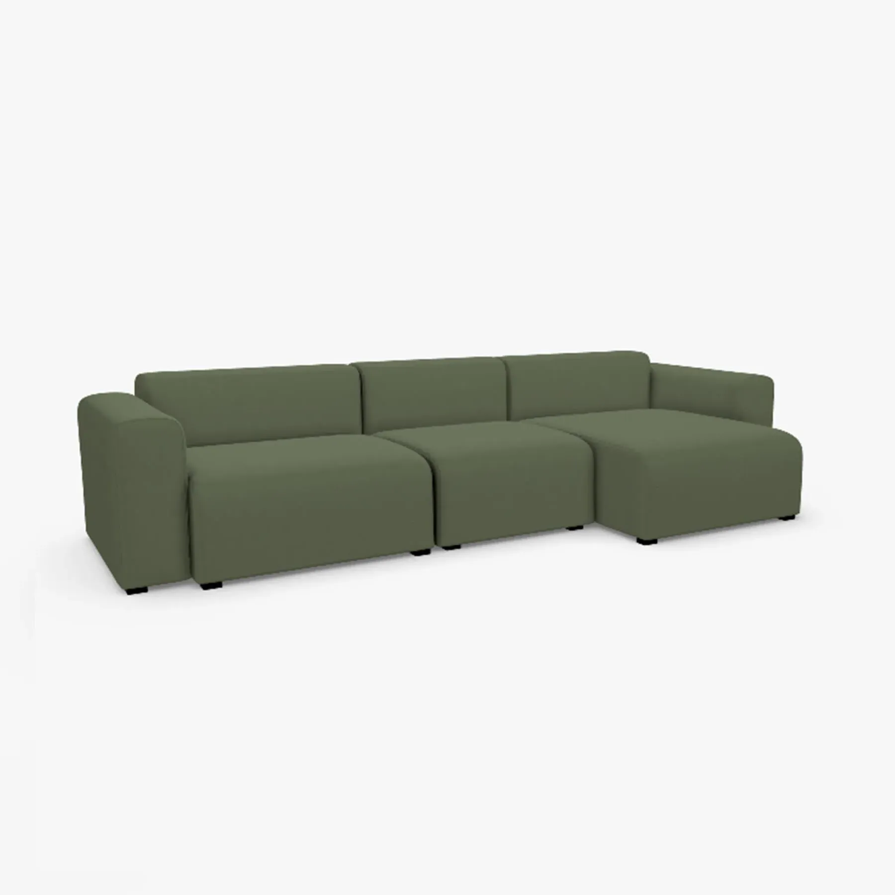 2-Seater Sofa Low Armrest Left - Linara 100 image