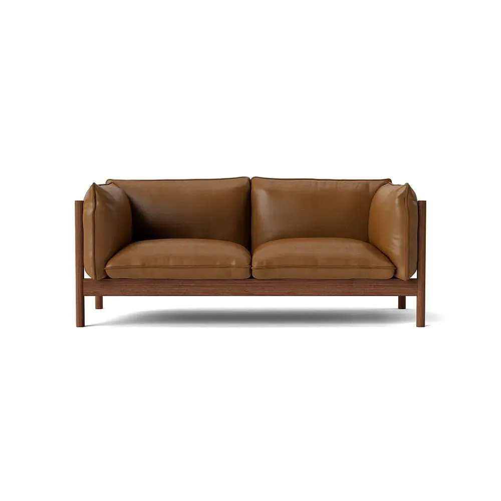 2-Seater Sofa with FSC Frame - Sierra, Walnut