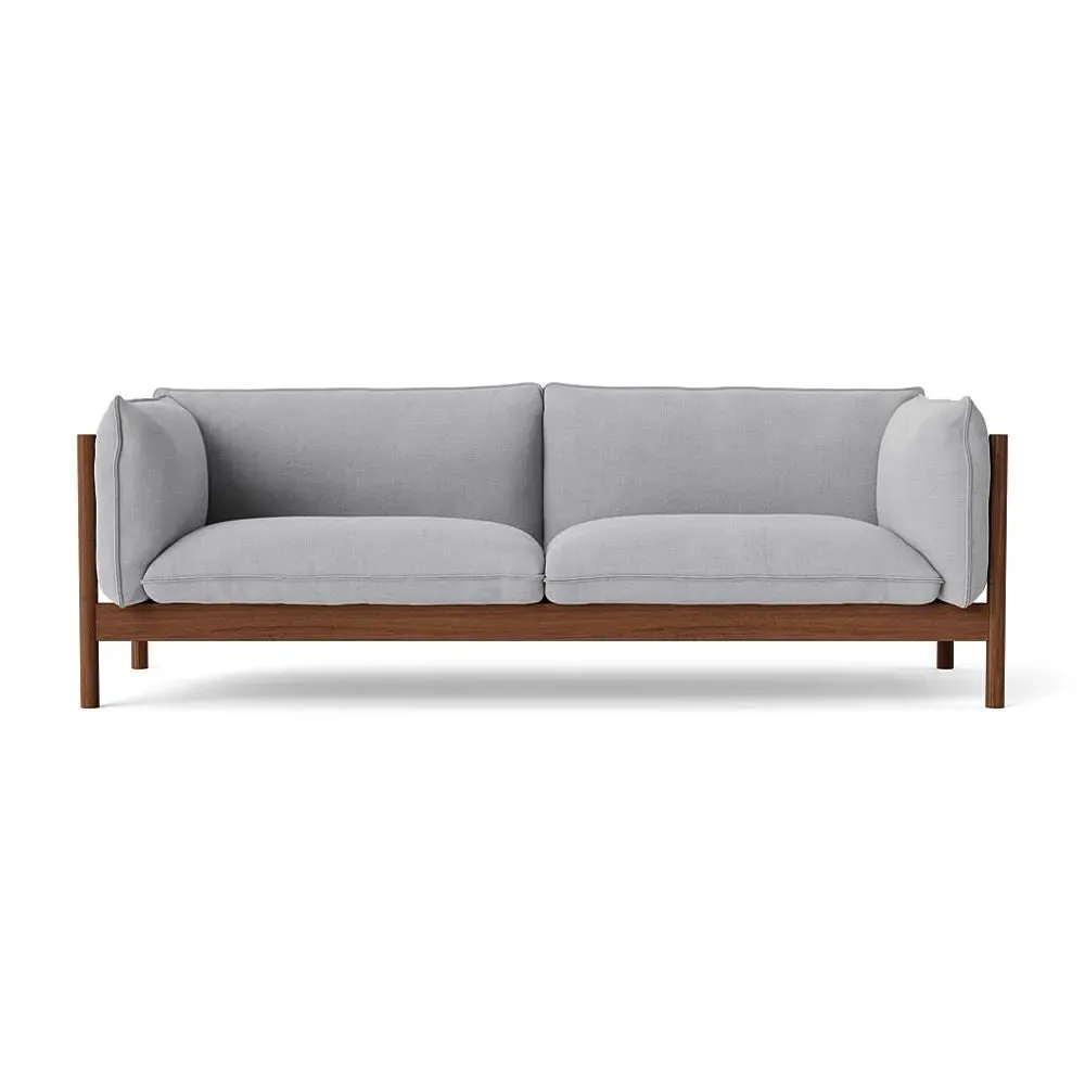 2-Seater Sofa with FSC Frame - Sierra, Walnut