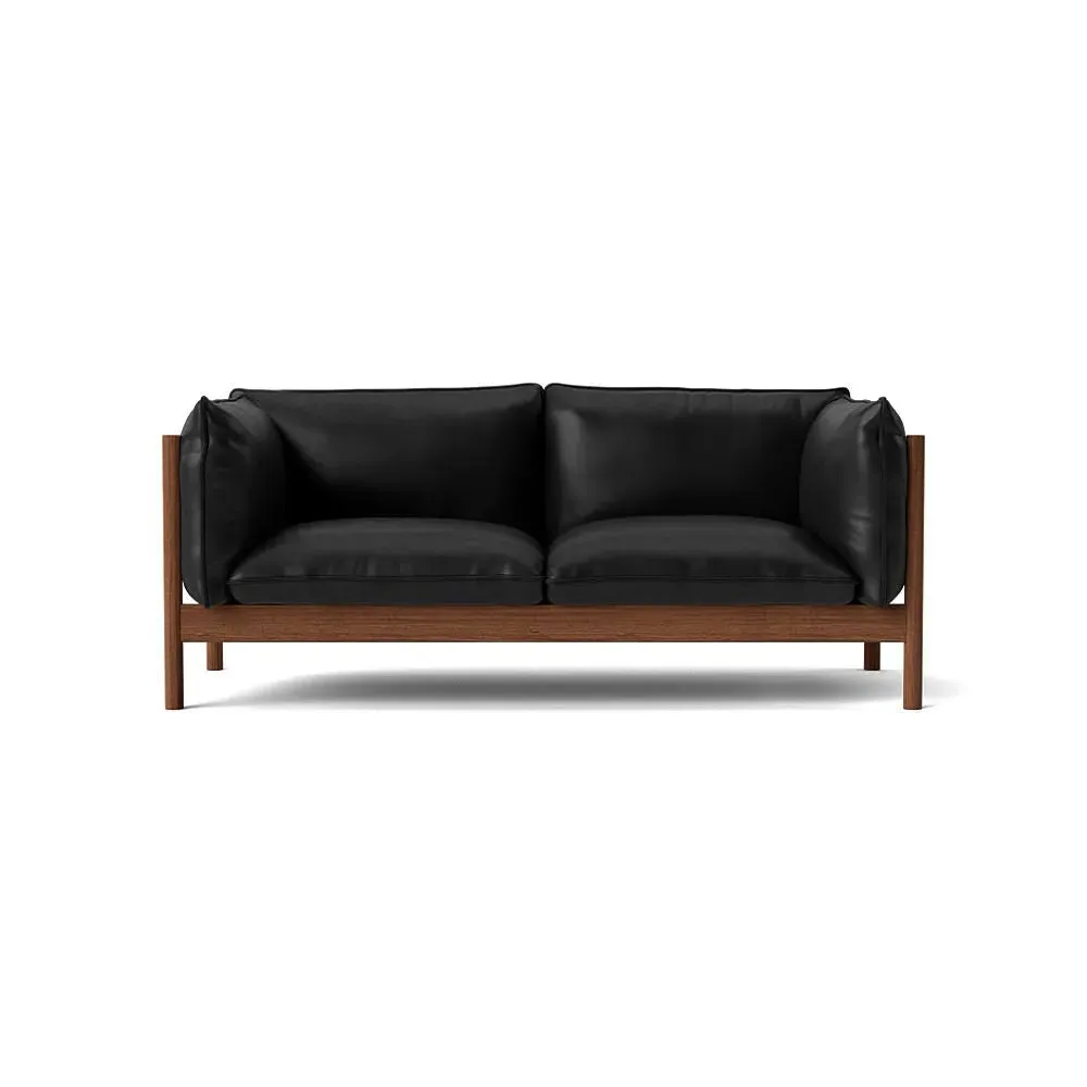 2-Seater Sofa with FSC Frame - Sierra, Walnut