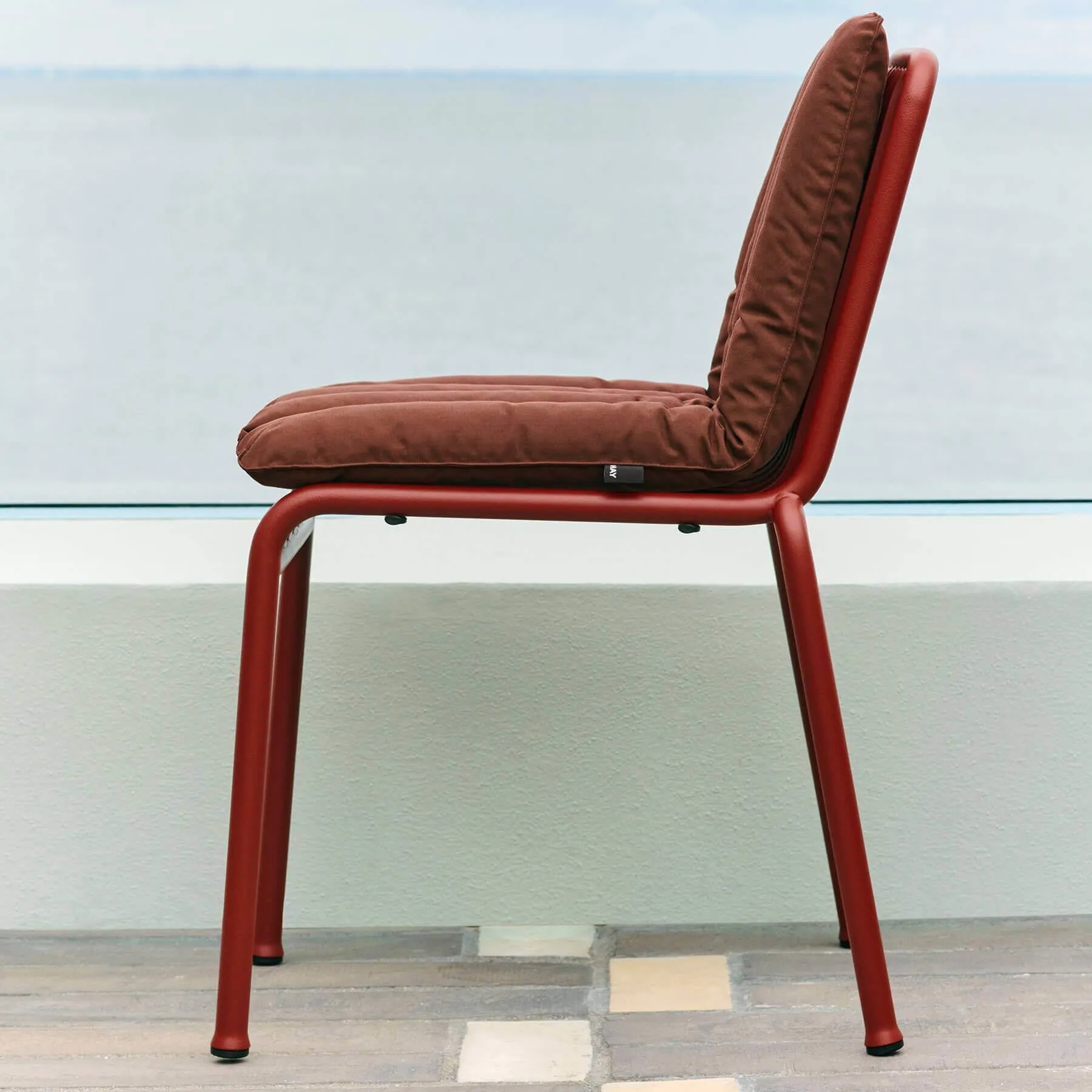 4-Piece Dining Cushion Set - Iron Red