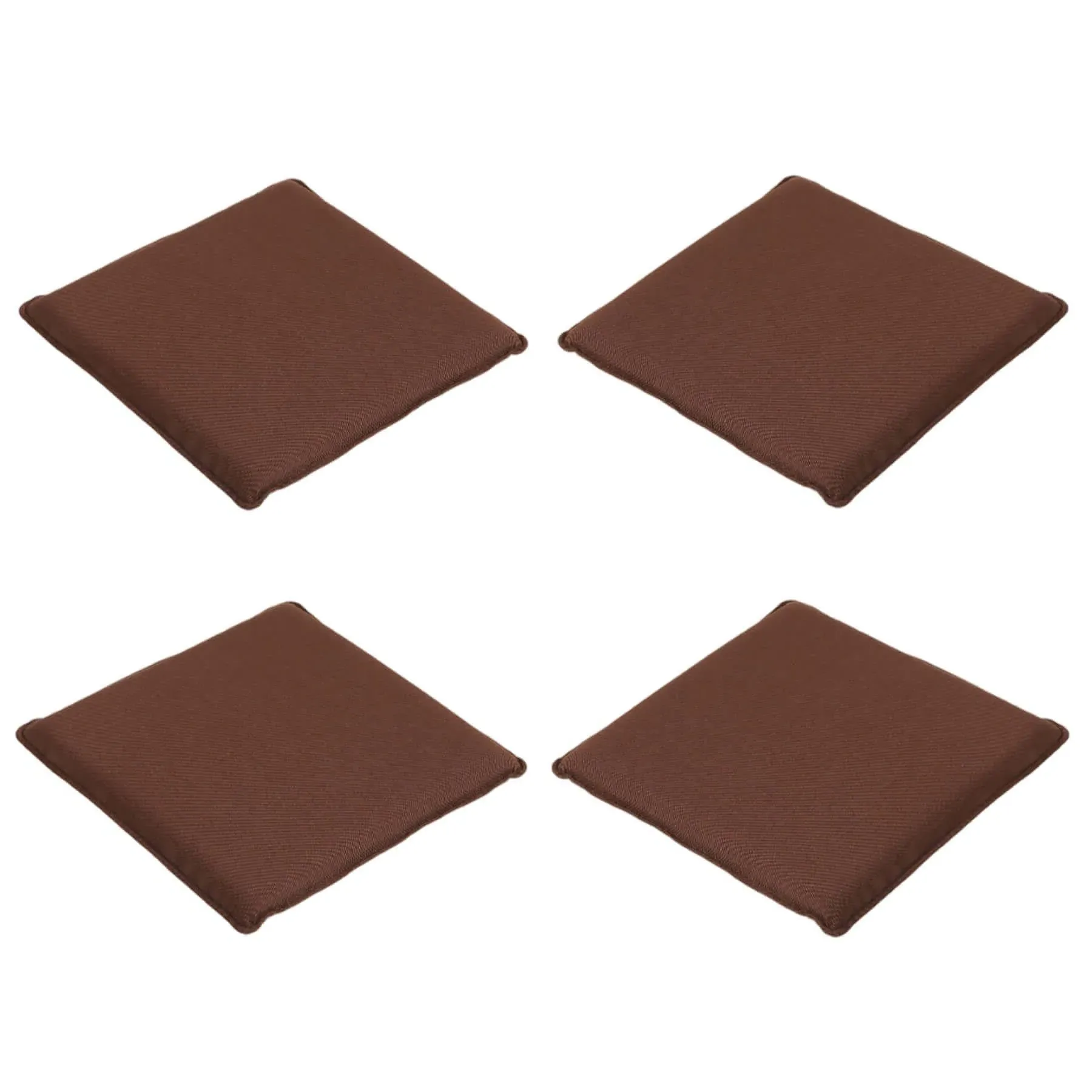 4-Piece Garden Cushion Set - Iron Red image