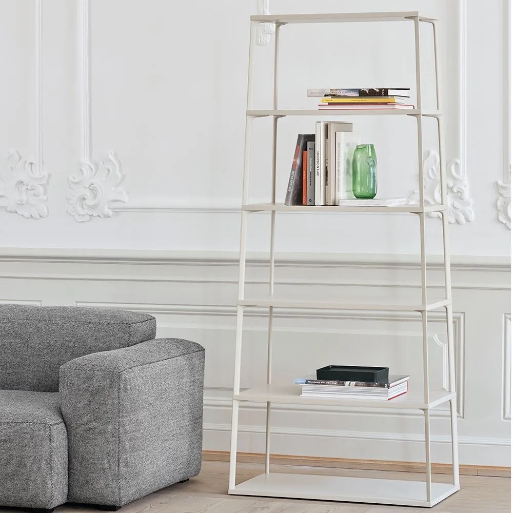 6-Layer Shelving Unit - Aluminium, MDF