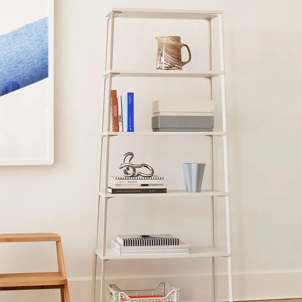 6-Layer Shelving Unit - Aluminium, MDF