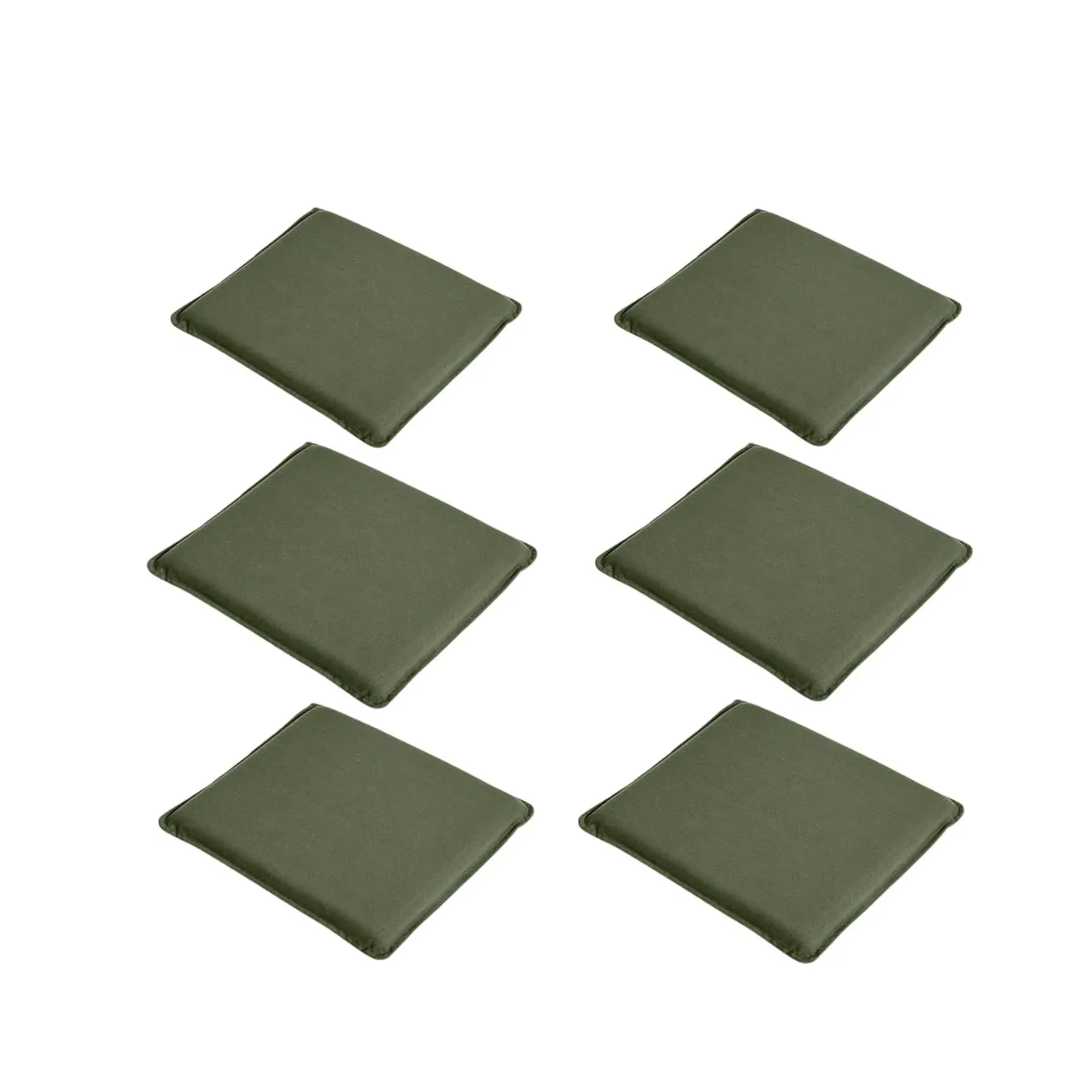 6-Piece Large Dining Cushion Set - Iron Red