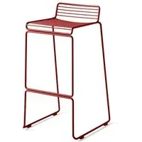 75cm Wire Bar Stool - Rust, Steel