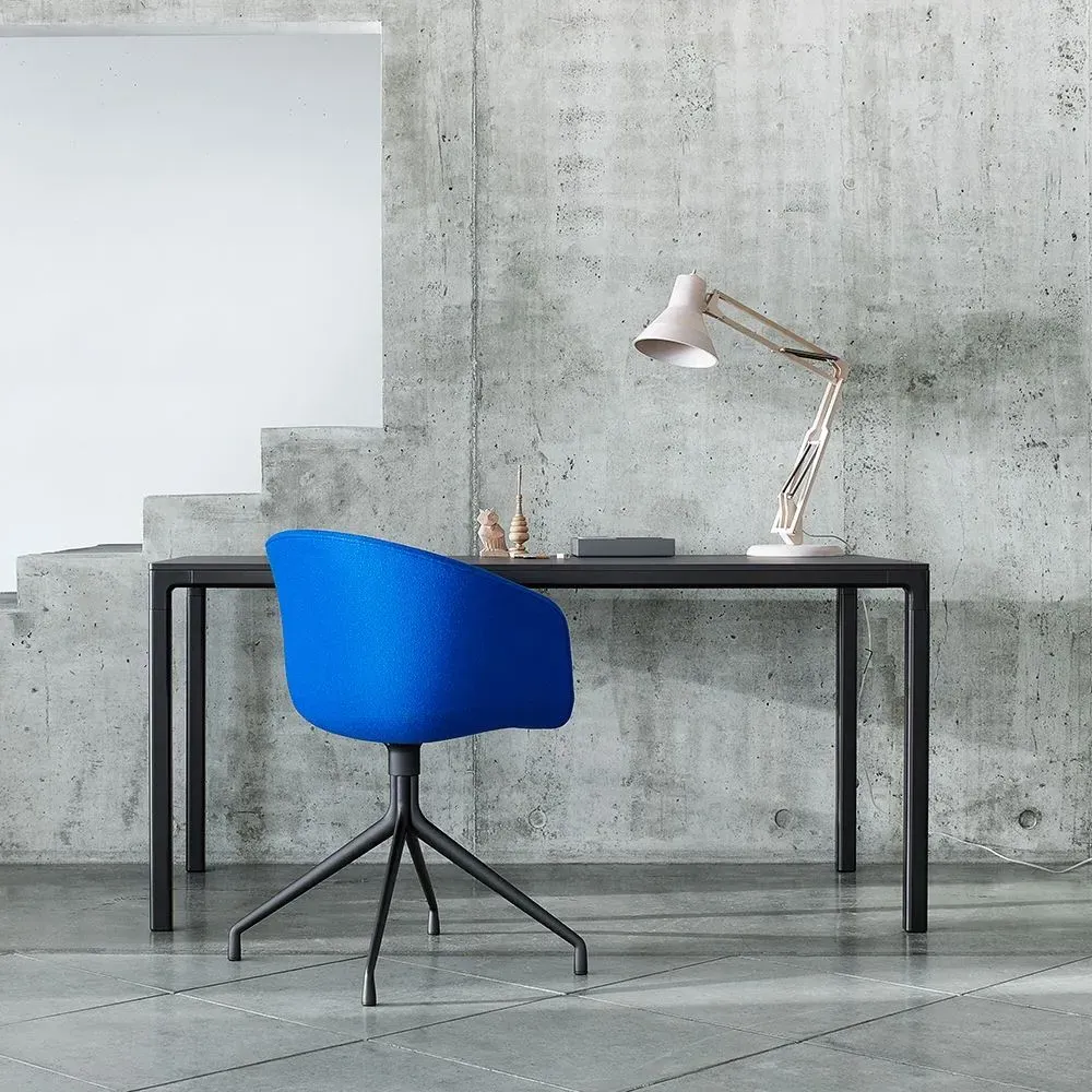 About A Chair 21 Swivel Dining Chair - Coda 100, Aluminium