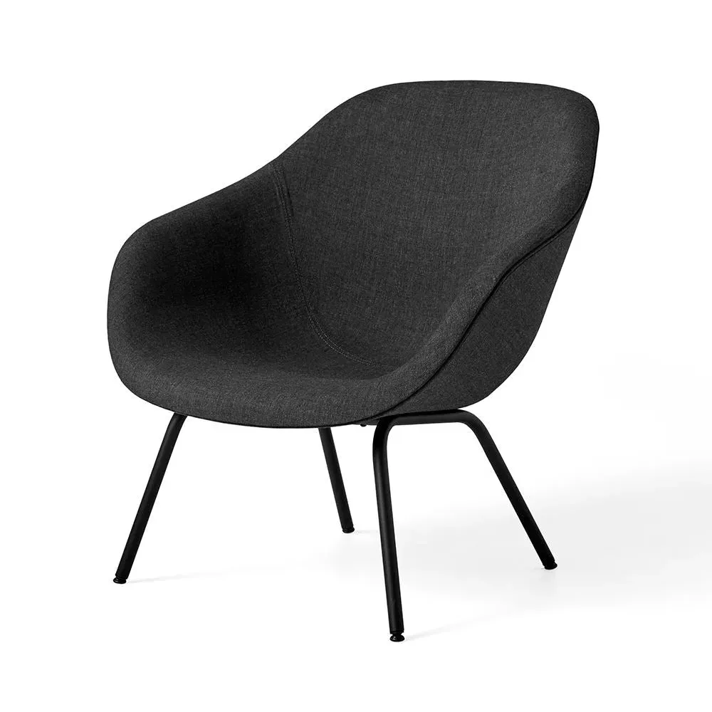 About A Lounge Chair 87 with Felt Gliders - Black, Steel