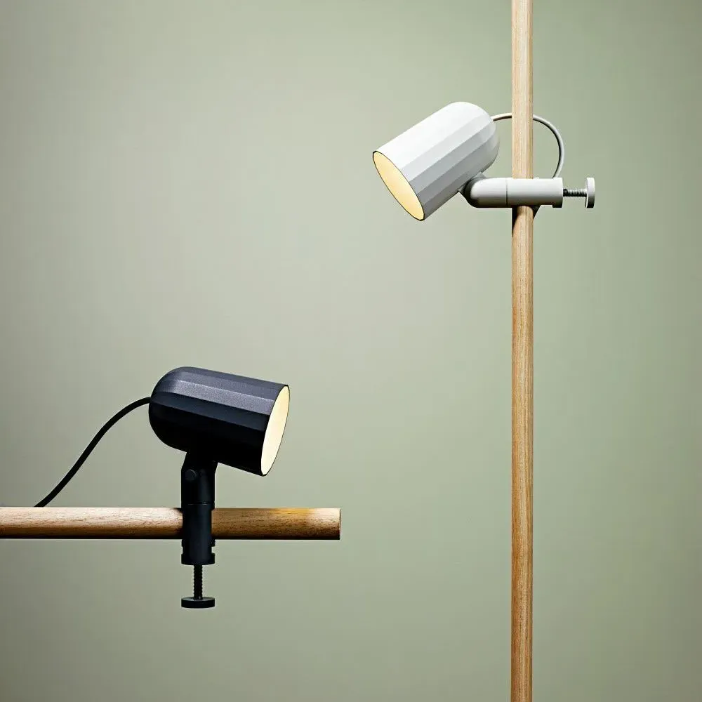 Adjustable Clip Light - Dark Grey, Aluminium