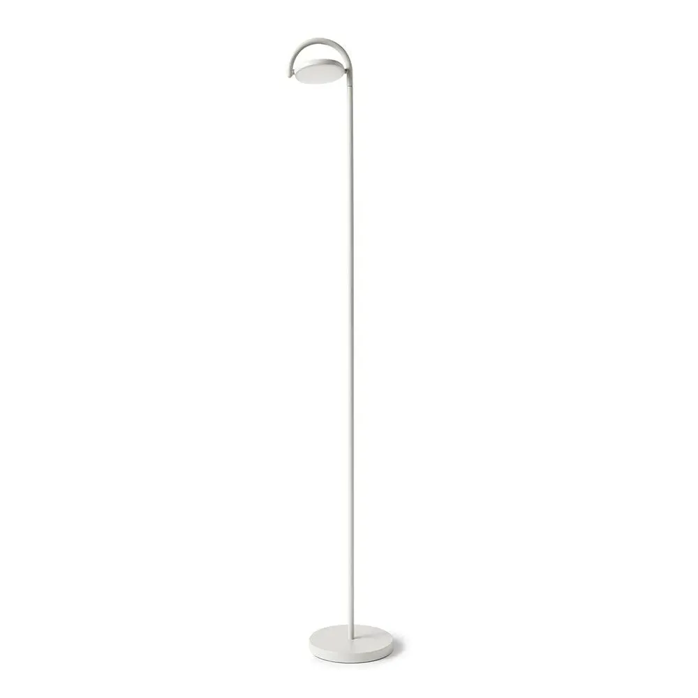 Adjustable Floor Lamp with Tilting Head - Black, Metal