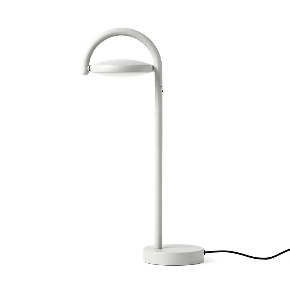 Adjustable Table Lamp with Tilting Head - Black, Metal