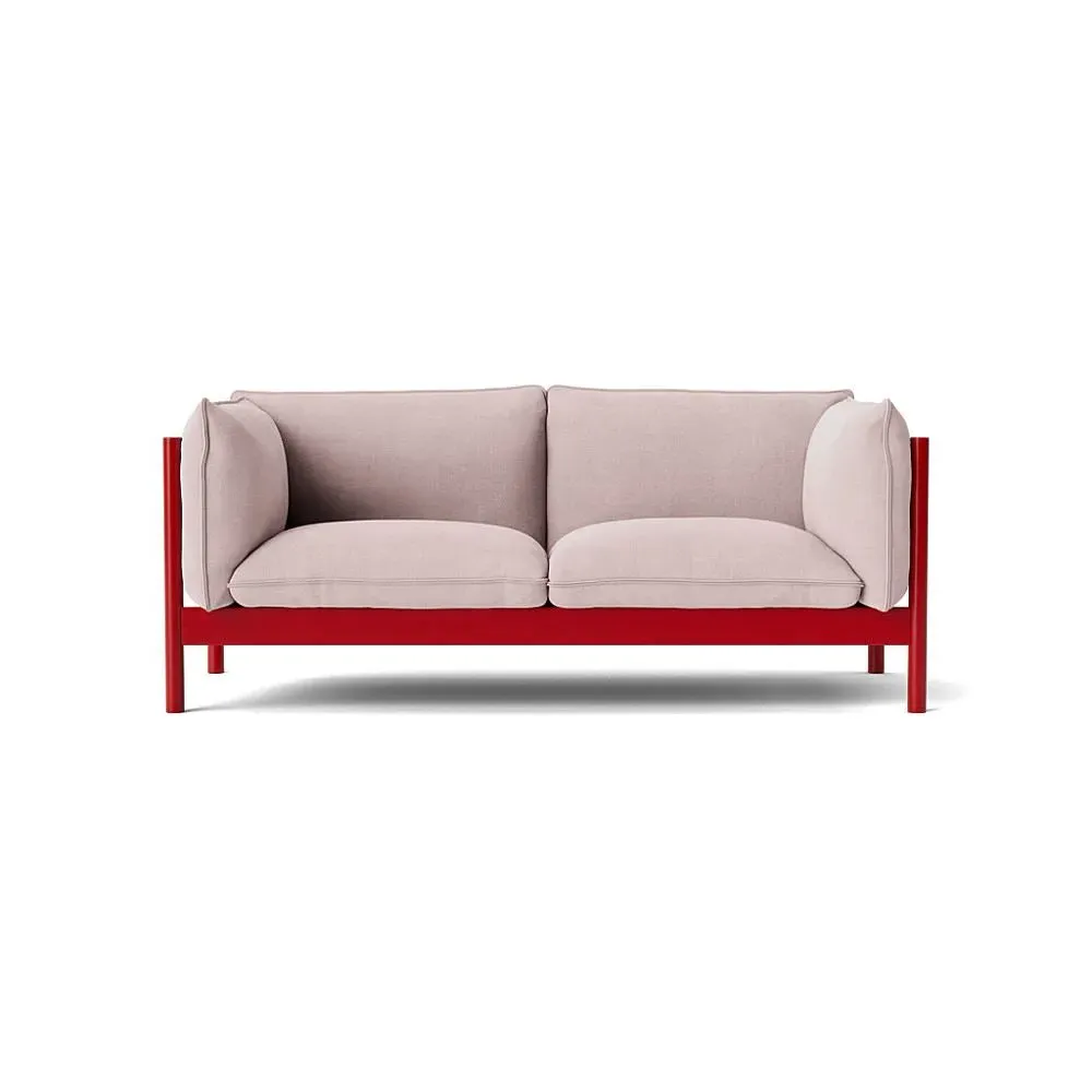 Arbour 2-Seater Sofa - Linara 415, Beech