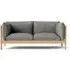 Arbour 2-Seater Sofa - Roden 05, Oiled Waxed Oak