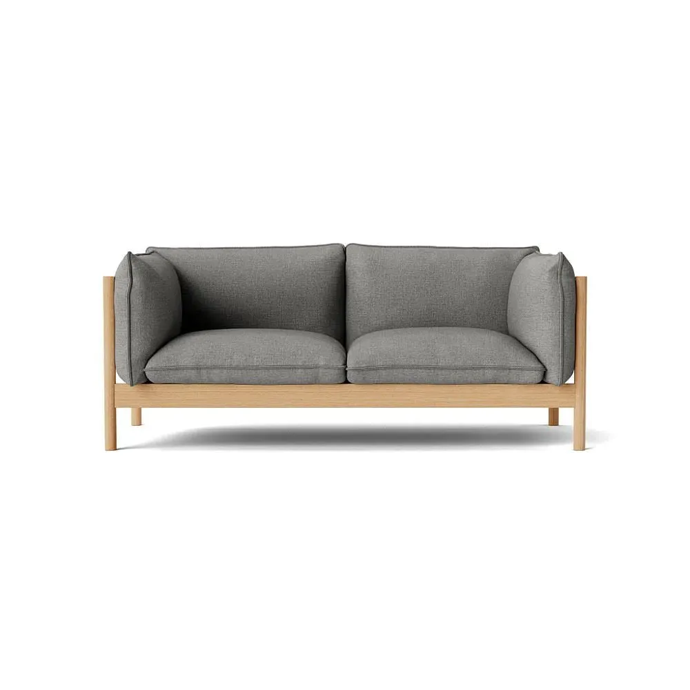 Arbour 2-Seater Sofa - Roden 05, Oiled Waxed Oak