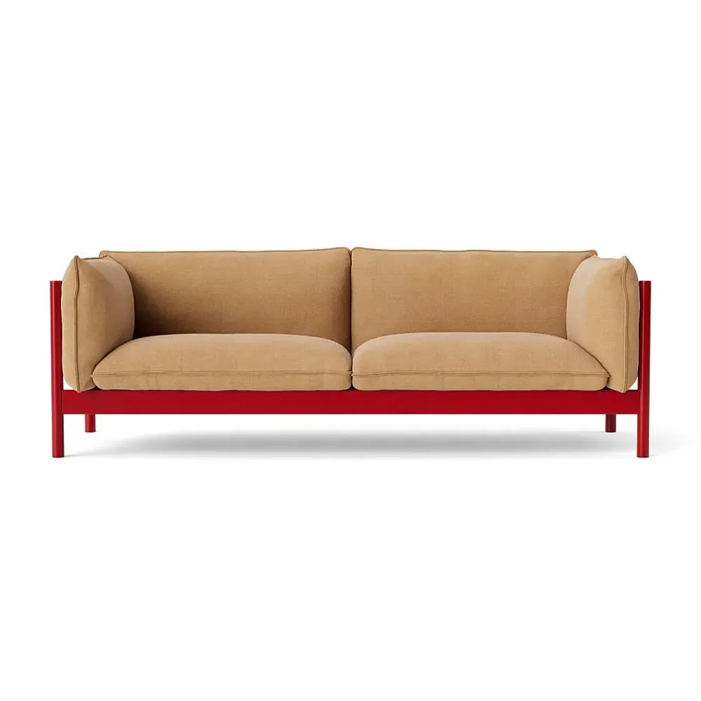 Arbour 3-Seater Sofa - Linara, Beech
