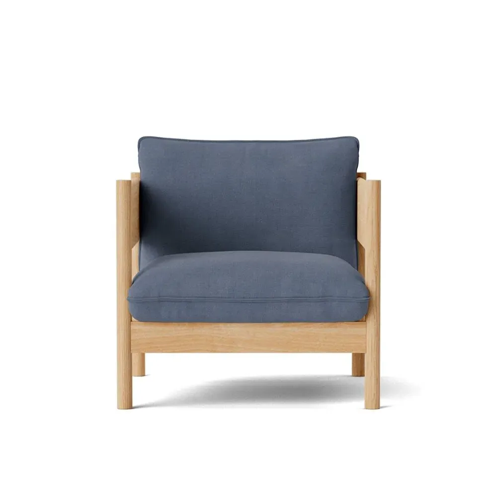 Arbour Club Armchair - Linara 198, Oiled Waxed Oak