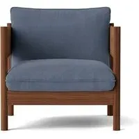 Arbour Club Armchair - Linara 198, Oiled Waxed Walnut