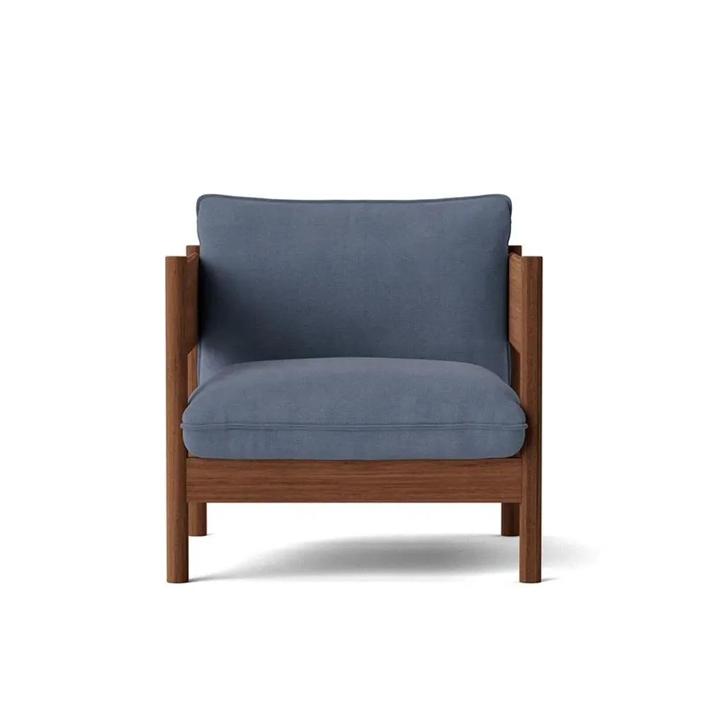 Arbour Club Armchair - Linara 198, Oiled Waxed Walnut