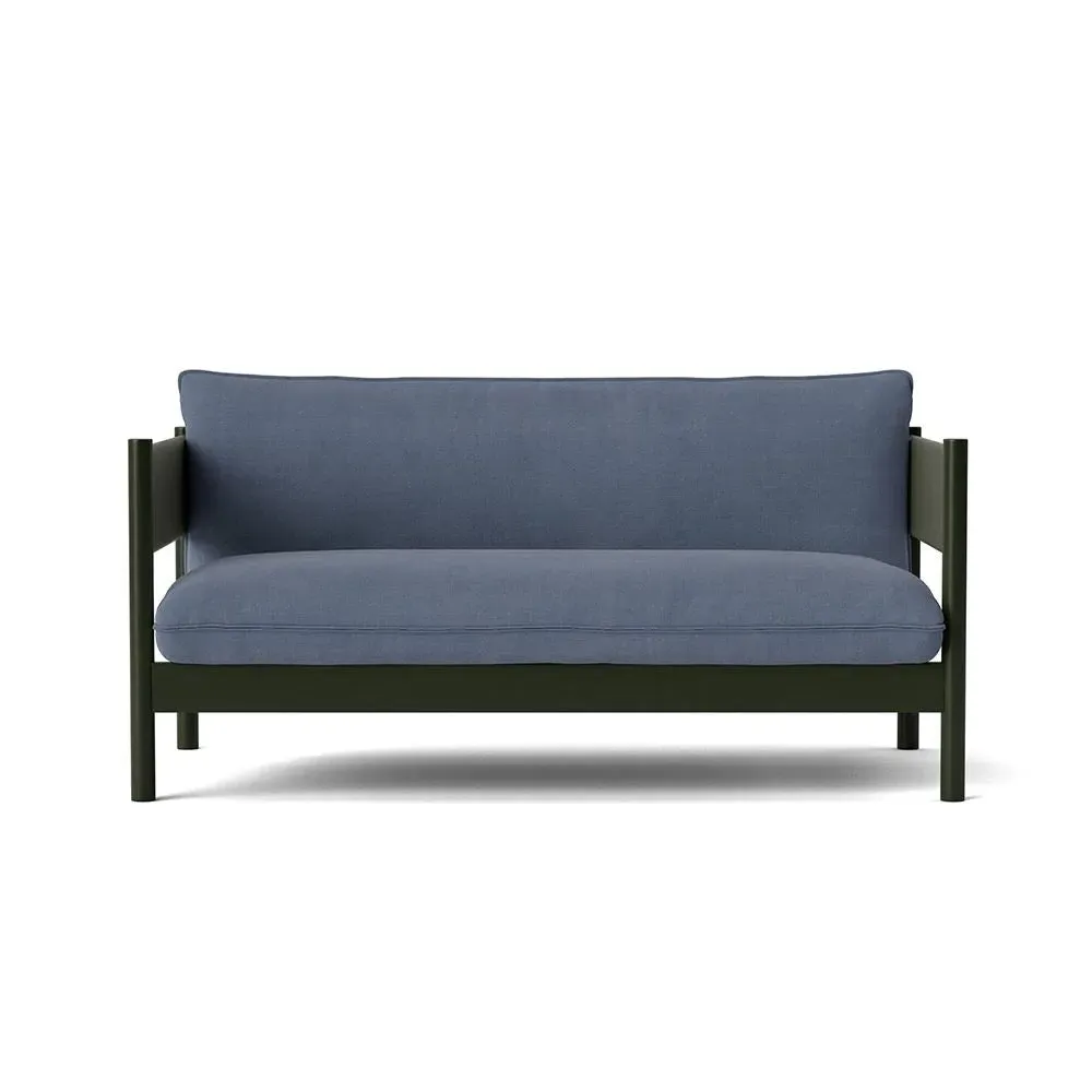 Arbour Club Sofa - Bottle Green, Beech