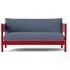 Arbour Club Sofa - Wine Red, Beech