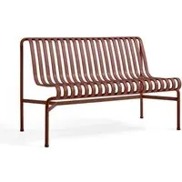 Armless Dining Bench - Red, Steel