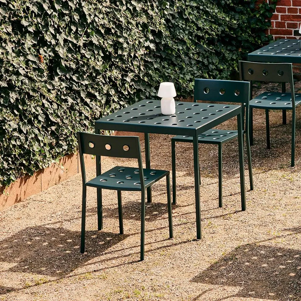 Balcony Garden Chair - Iron Red, Steel