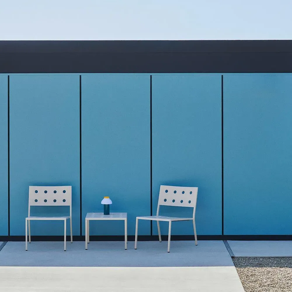 Balcony Garden Lounge Chair - Chalk Beige, Steel