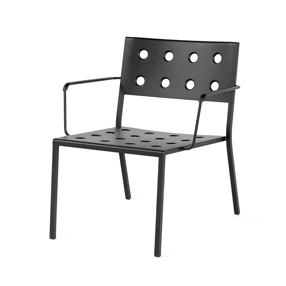 Balcony Garden Lounge Chair - Iron Red, Steel