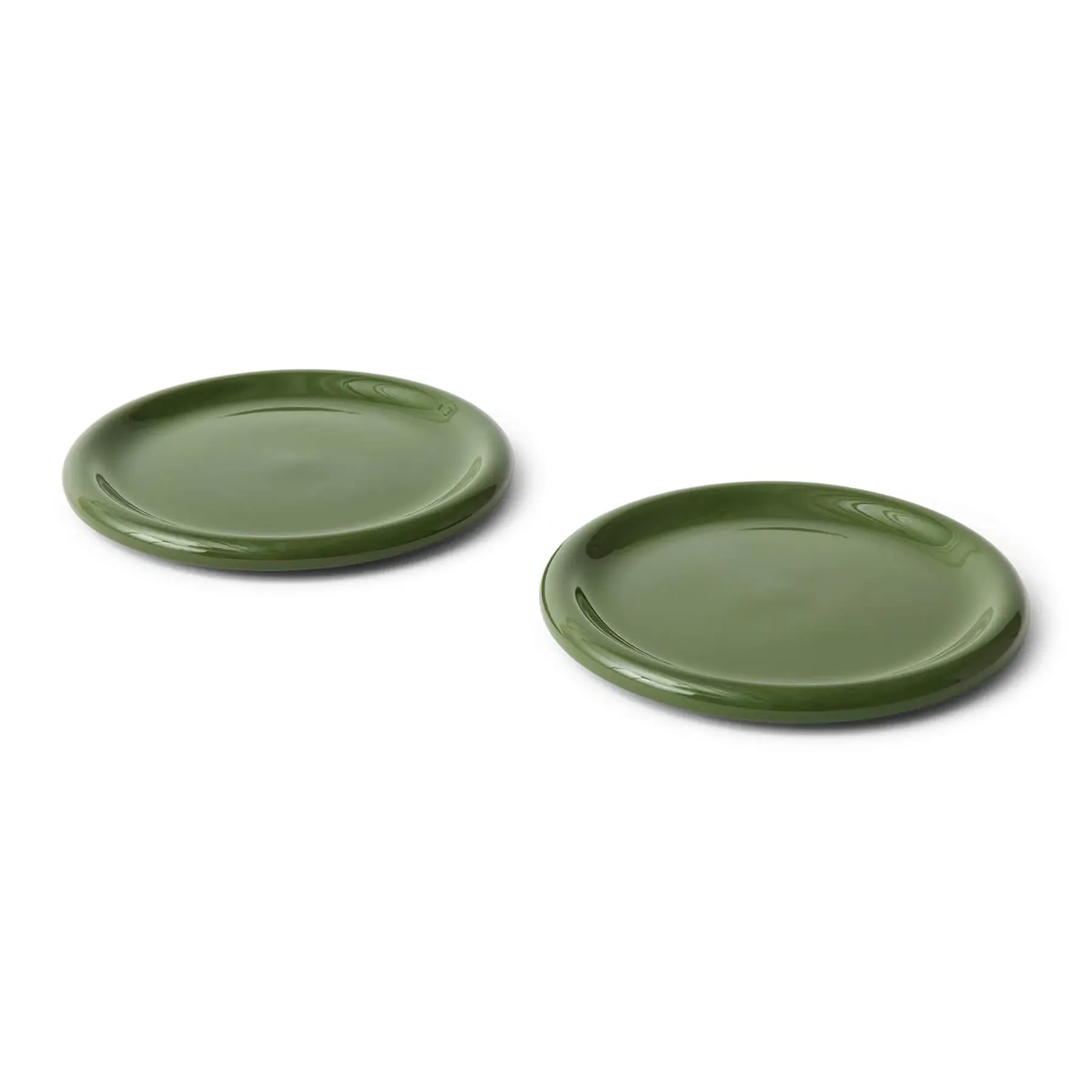 Barro Large Plate Set of 2 - Green, Terracotta
