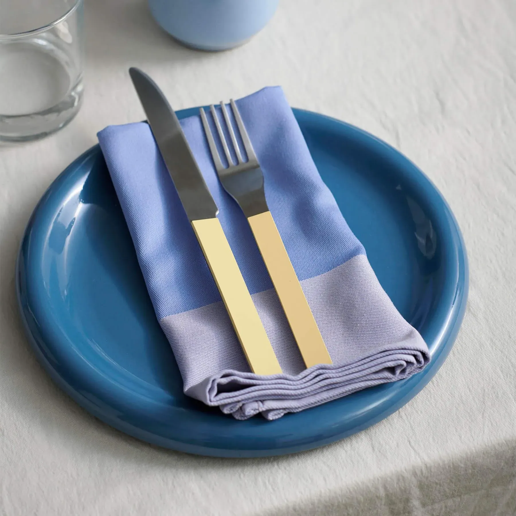 Barro Small Plate Set of 2 - Off White, Terracotta