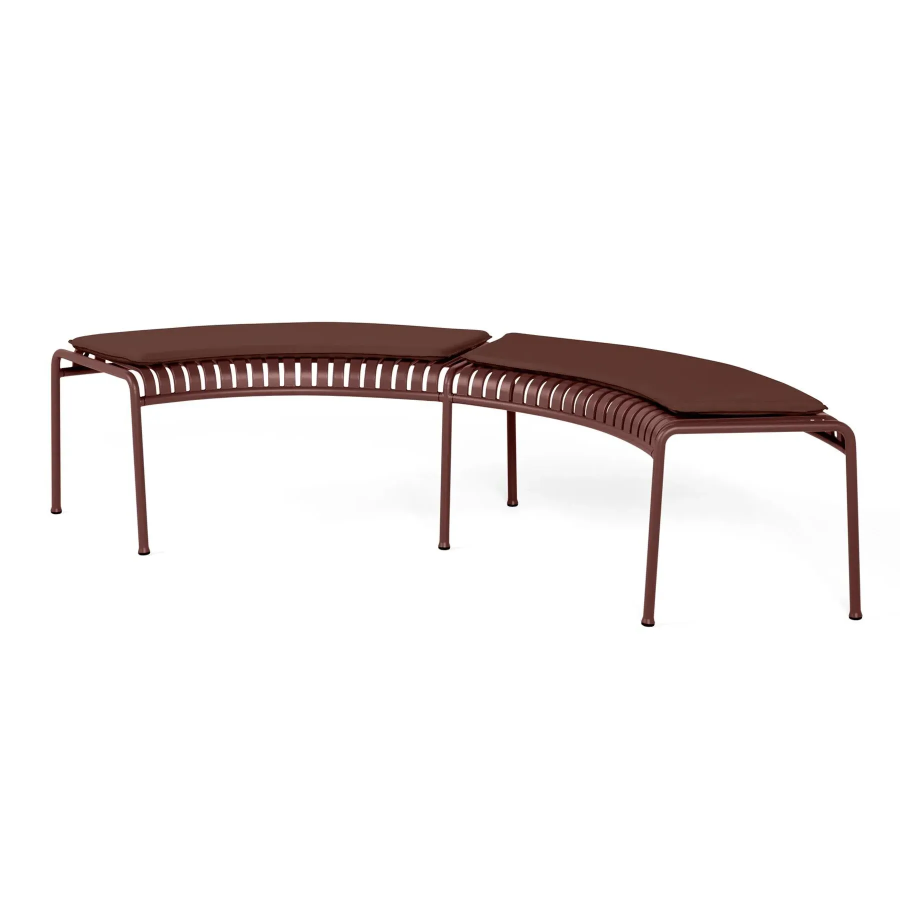 Bench Cushion Set Fade-Resistant - Iron Red