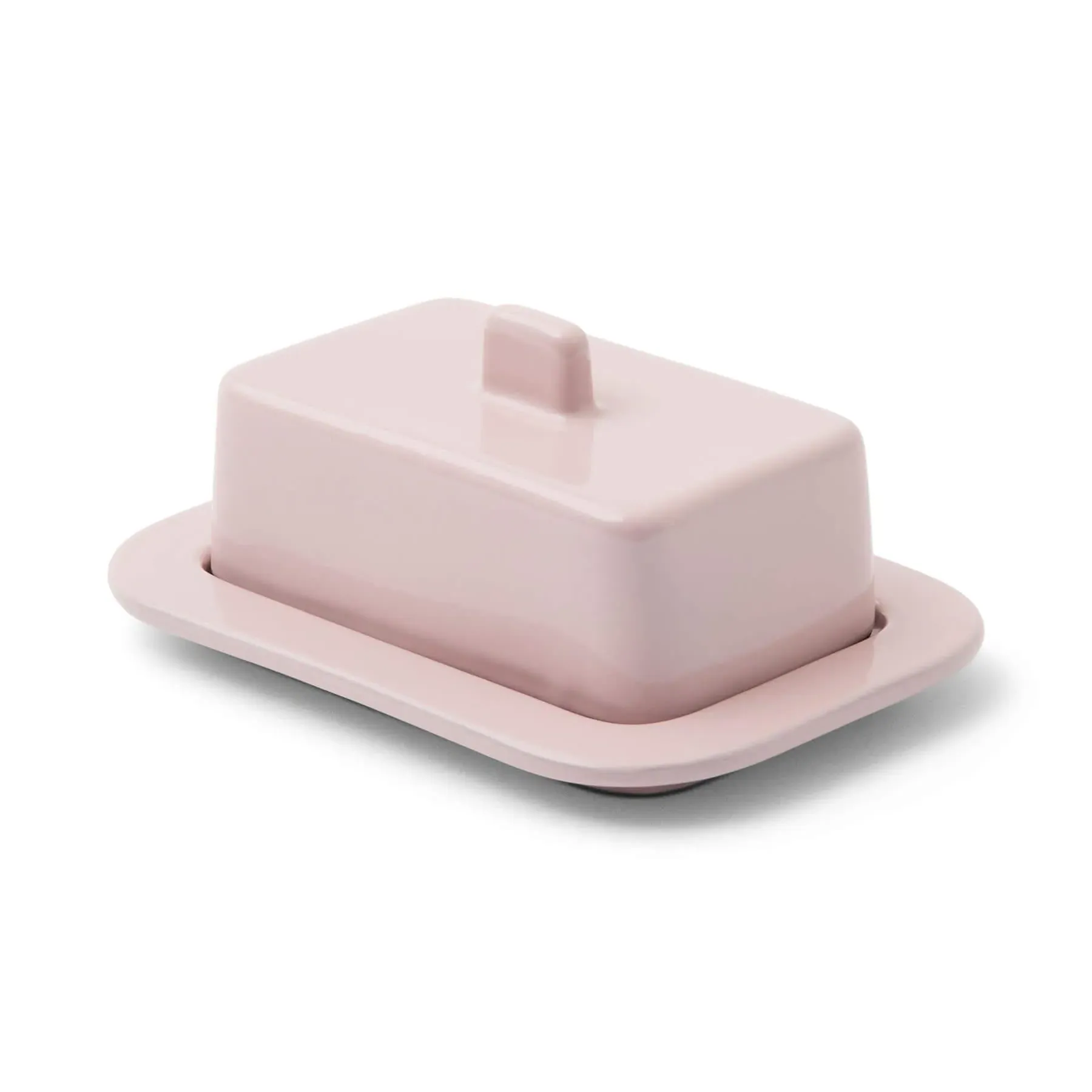 Butter Dish with Lid - Dark Blue, Terracotta