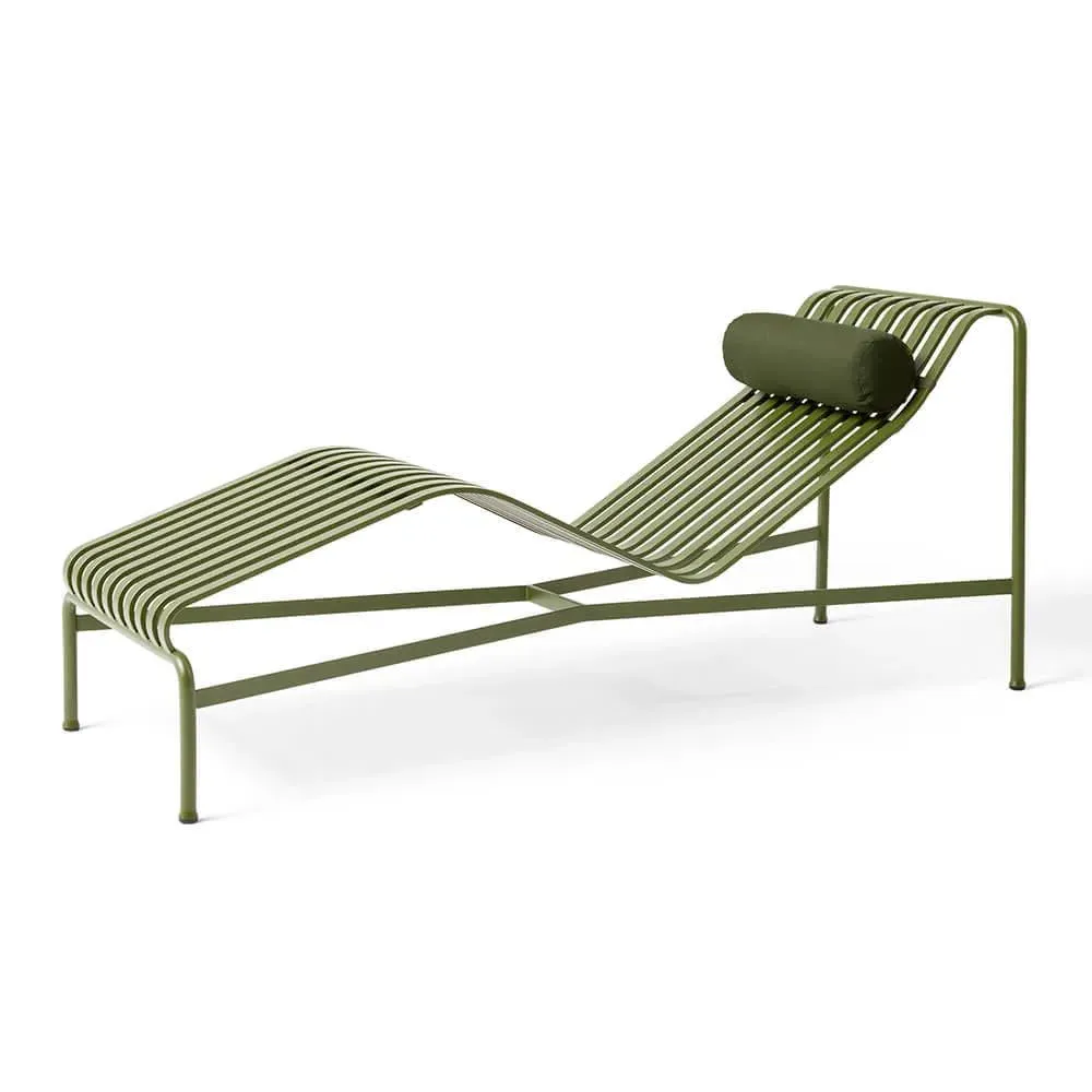 Chaise Longue Headrest Cushion - Olive